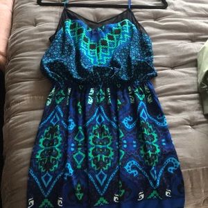 Express Tribal Print Dress